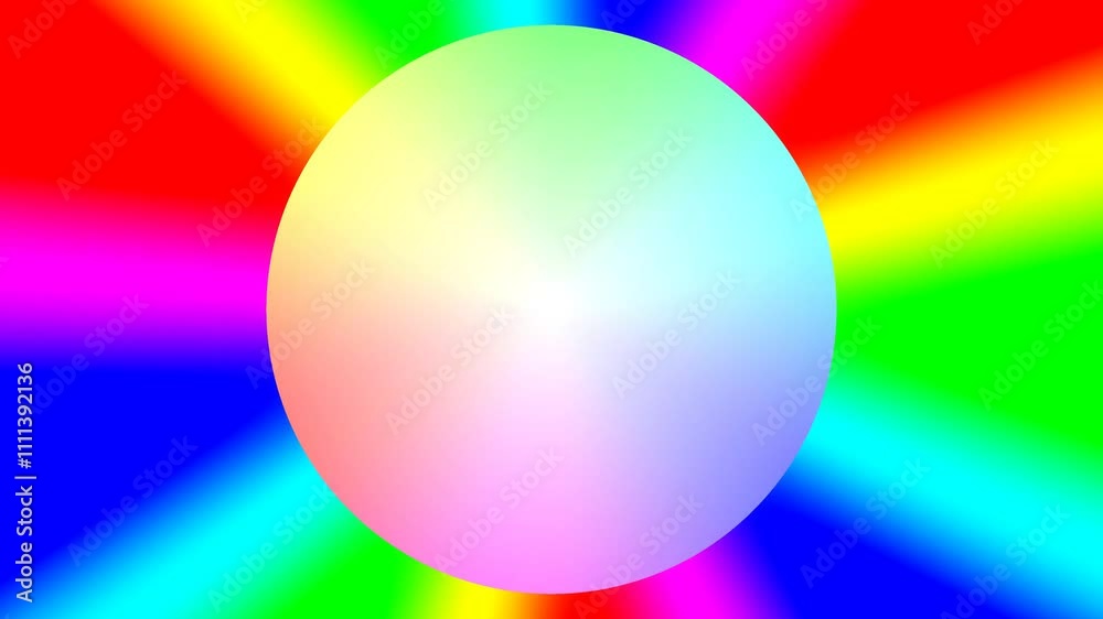 Dynamic Rainbow Circle Background Dynamic Rainbow Circle Background