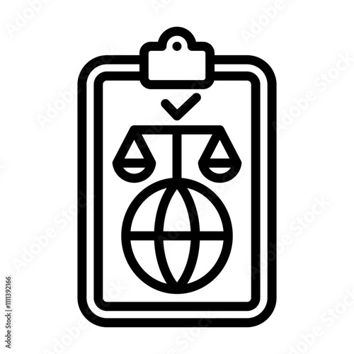 Business Compliance Icon