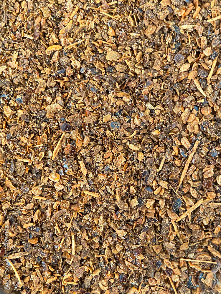 Close up of dried chili powder Close up of dried chili powder