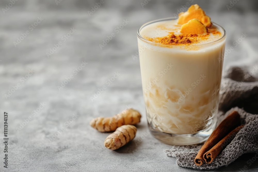 Golden Turmeric Milk Drink With Cinnamon And Ginger Golden Turmeric Milk Drink With Cinnamon And Ginger