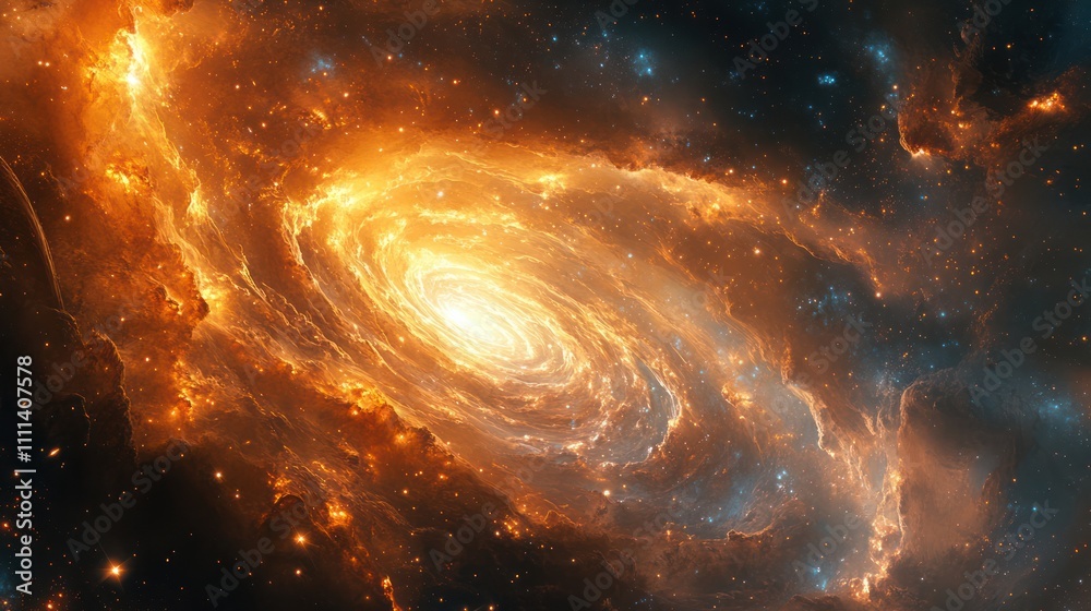 Cosmic Spiral Galaxy Cosmic Spiral Galaxy