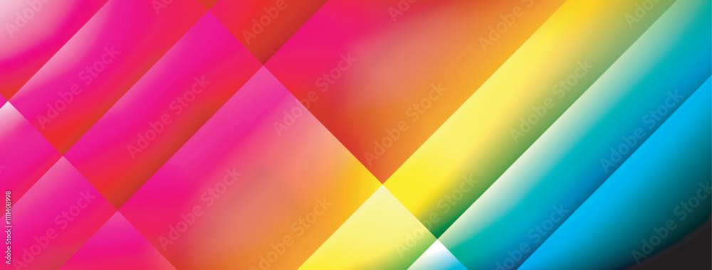 Colorful gradient with lines made of shadow and light. Creative background Colorful gradient with lines made of shadow and light. Creative background
