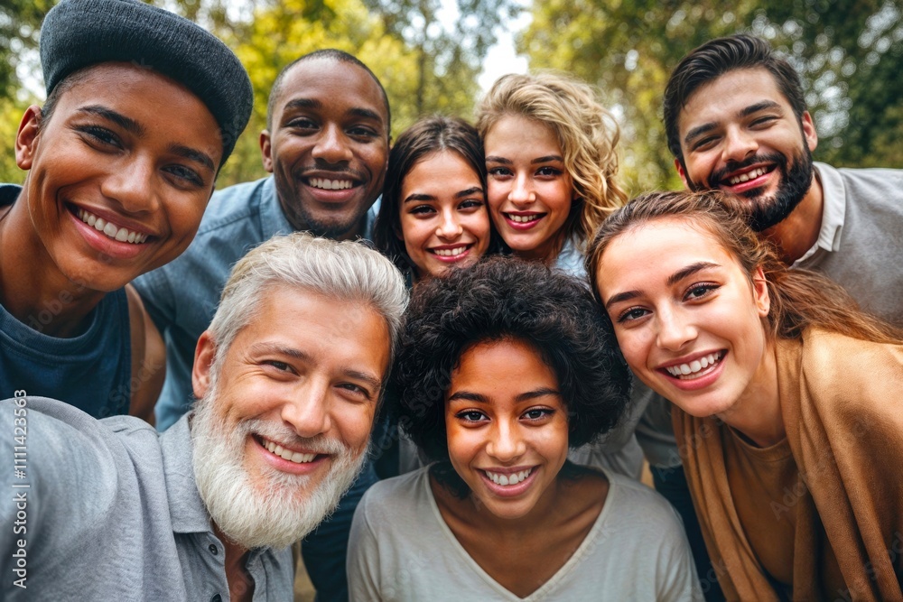 Diverse group of people smiling in joy, a unique crowd, ethnic diversity, different cultures, family, multicultural friends, cultural mixing pot, professional portrait photo Diverse group of people smiling in joy, a unique crowd, ethnic diversity, different cultures, family, multicultural friends, cultural mixing pot, professional portrait photo