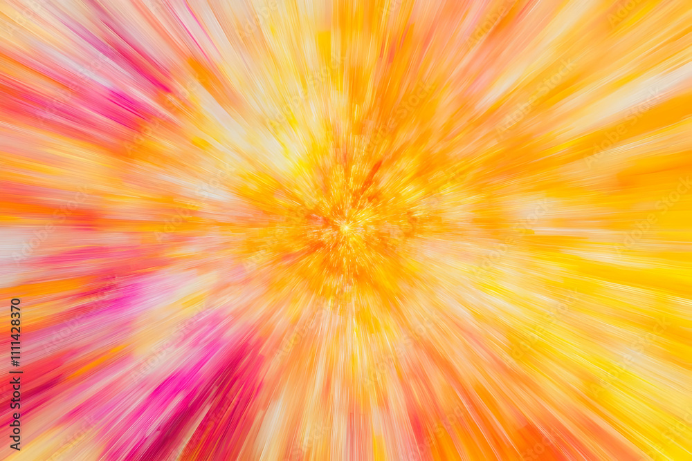 A vibrant abstract burst of colors in yellow, orange, and pink, suggesting energy and movement. A vibrant abstract burst of colors in yellow, orange, and pink, suggesting energy and movement.