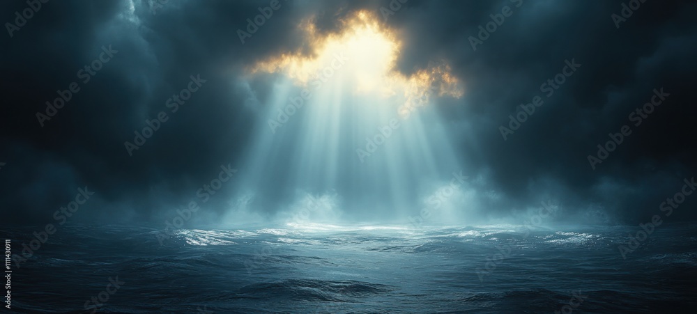 Dark Abstract Space with Soft Light and Smoke for Artistic Display Background Dark Abstract Space with Soft Light and Smoke for Artistic Display Background