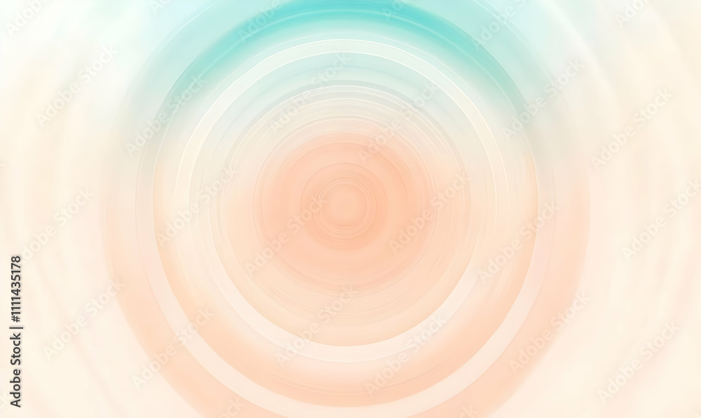 A soft, abstract background with concentric circles in pastel colors. A soft, abstract background with concentric circles in pastel colors.
