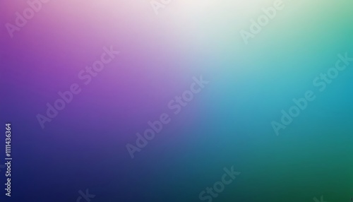 green sky blue purple gradient background,Grainy noisy background, abstract color gradient shape, vibrant glowing blue green purple noise texture banner design,6