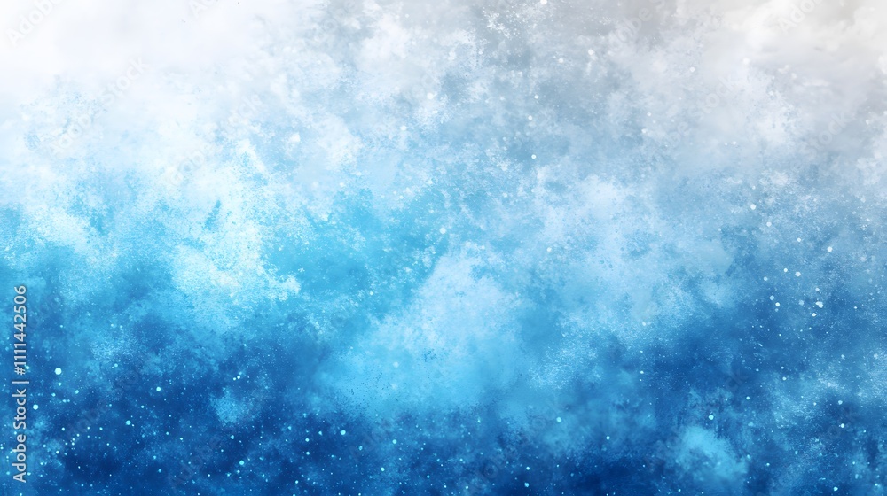 Obraz premium Abstract Blue Winter Sky Texture Background