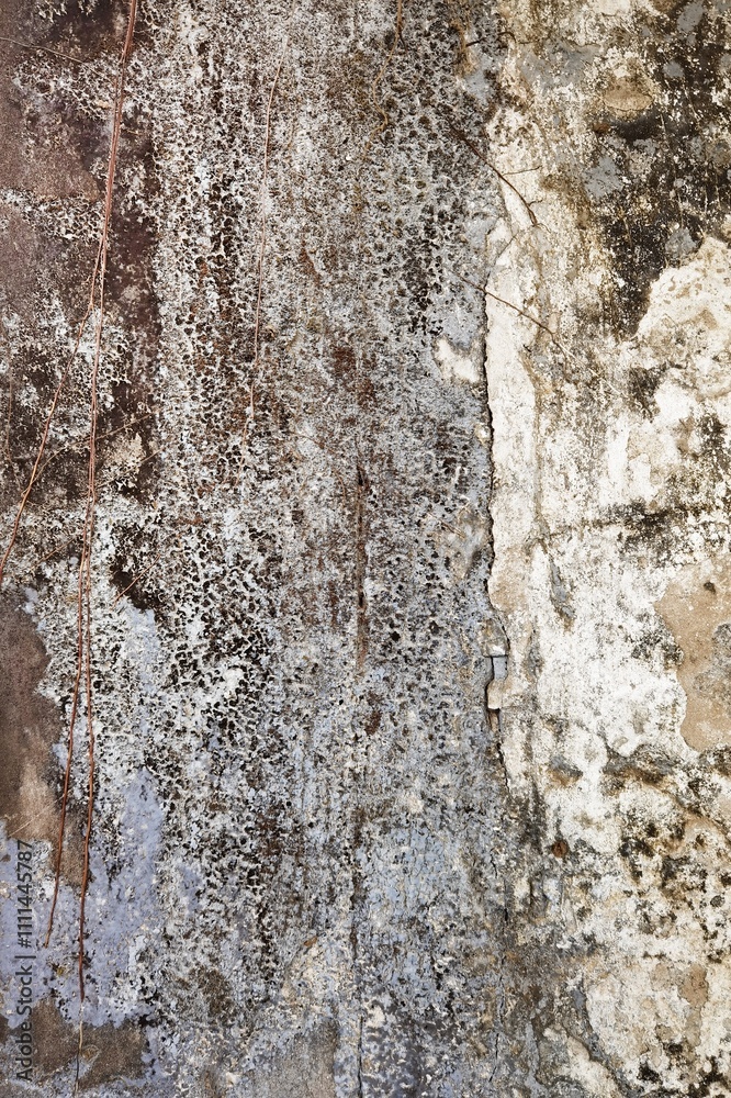 Obraz premium Concrete cement cracked wall texture for background 