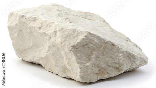 Heavy Rock on White Background, Simple and Clean Design