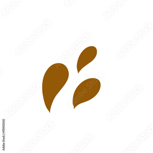 chocolate splash vector