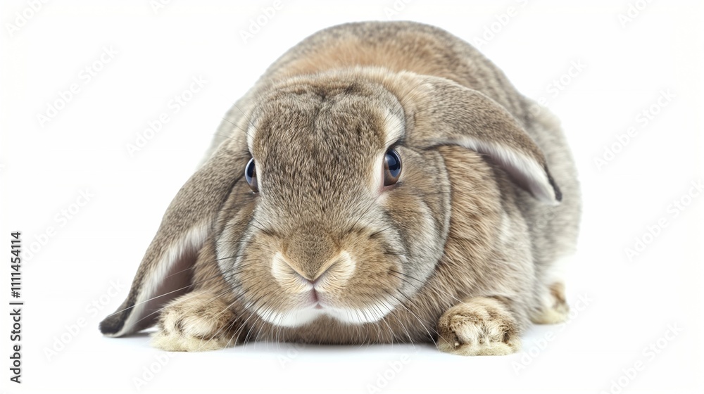 lovely rabbit on white isolated lovely rabbit on white isolated