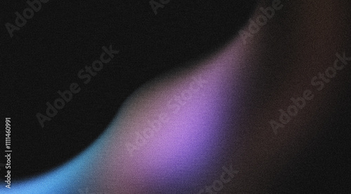 Dark Grainy Background, Aurora Flow, Noise texture banner backdrop poster cover design