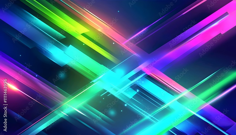 Abstract colorful background with glowing lines and vibrant energy in motion Abstract colorful background with glowing lines and vibrant energy in motion