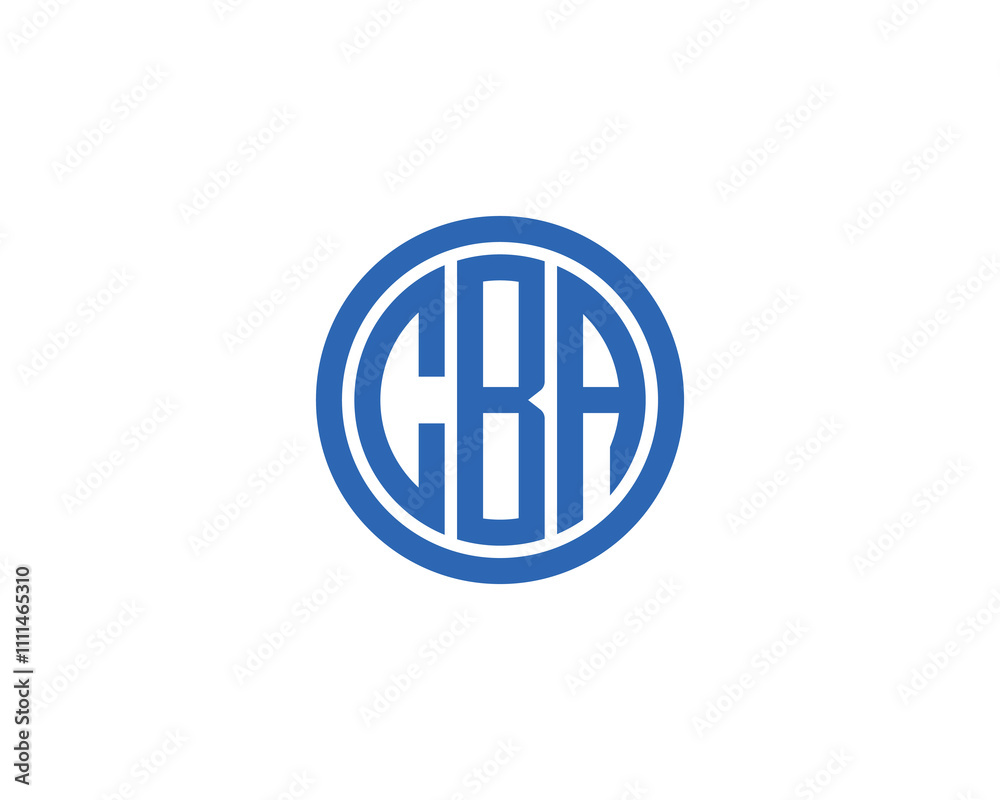 CBA logo design vector template. CBA CBA logo design vector template. CBA