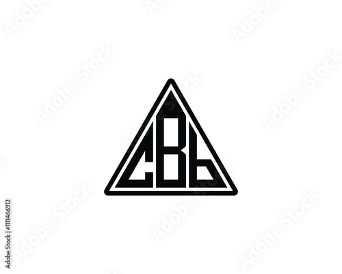 CBB logo design vector template. CBB