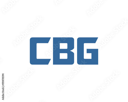 CBG Logo design vector template. CBG