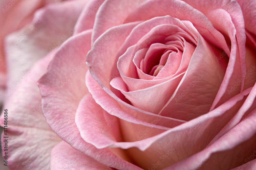 A delicate pink rose with intricate petals radiates softness and charm, captured in intimate detail for a romantic, soothing vibe A delicate pink rose with intricate petals radiates softness and charm, captured in intimate detail for a romantic, soothing vibe