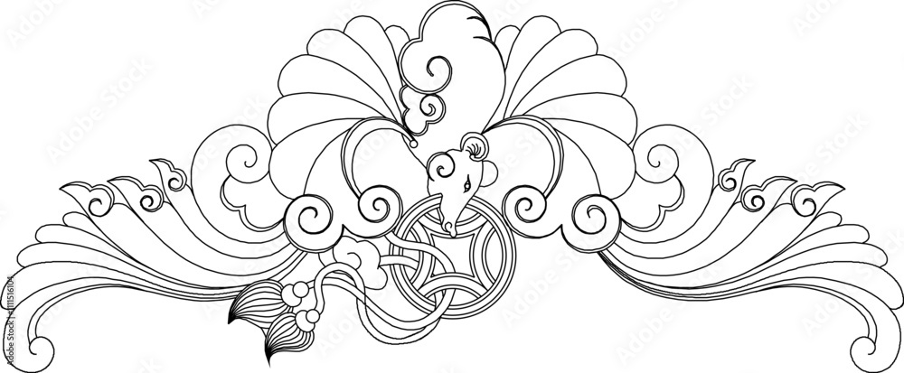 Vector sketch illustration silhouette design image detail icon logo symbol background pattern ornament decoration classic vintage ethnic traditional Vector sketch illustration silhouette design image detail icon logo symbol background pattern ornament decoration classic vintage ethnic traditional