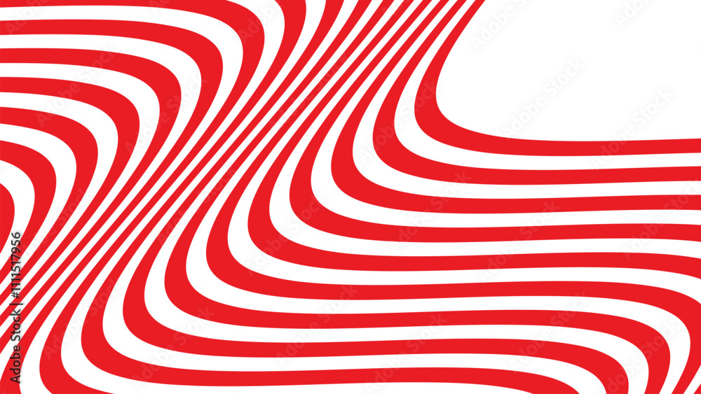Red wavy stripes abstract background for backdrop or fabric style Red wavy stripes abstract background for backdrop or fabric style