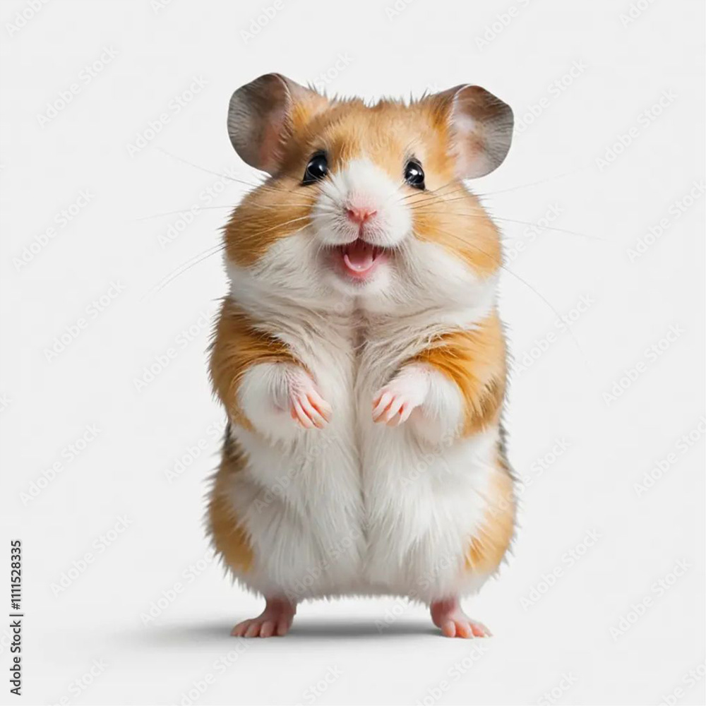 hamster on a white background hamster on a white background