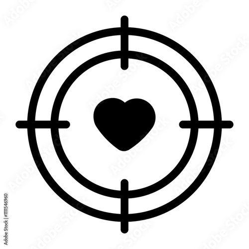 target Solid icon