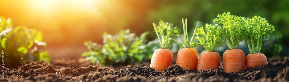 Regenerative agriculture in action, with diverse crops flourishing in nutrientrich soil, illustrating sustainable farming practices and ecological harmony Regenerative agriculture in action, with diverse crops flourishing in nutrientrich soil, illustrating sustainable farming practices and ecological harmony