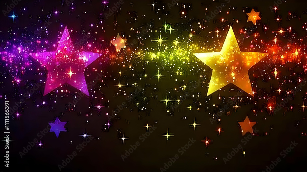 Glowing Starburst Abstract Background Glowing Starburst Abstract Background