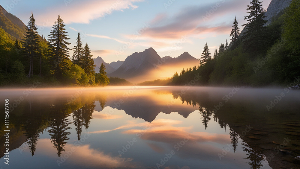 Dramatic Sunrise and Sunset with clouds on the sky over mountain range. Dramatic Sunrise and Sunset with clouds on the sky over mountain range.