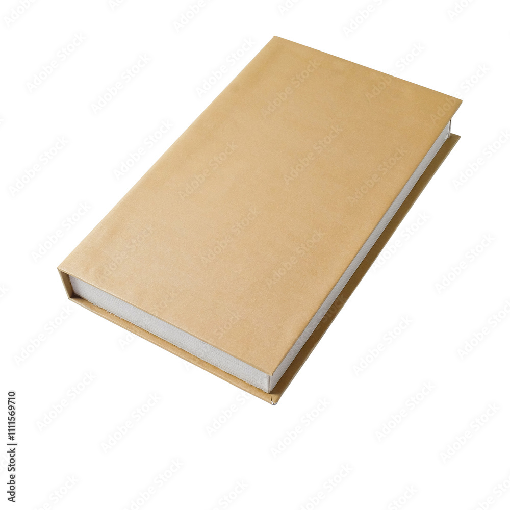 Yellow Hardcover Book on white backgrounds. Yellow Hardcover Book on white backgrounds.