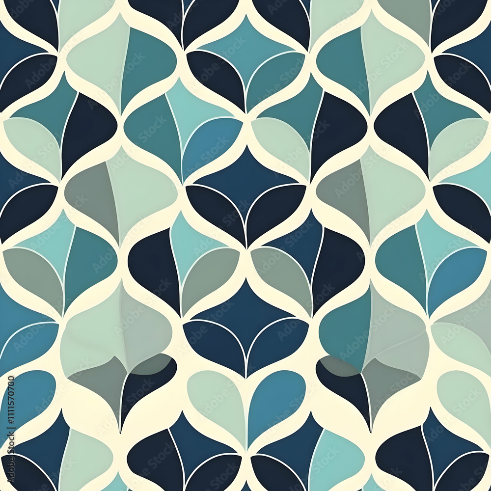 Abstract Blue Green Pattern Background Illustration Abstract Blue Green Pattern Background Illustration