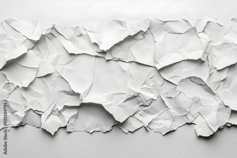 Abstract Crumpled Paper Background Abstract Crumpled Paper Background
