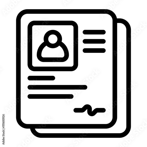 Applicant Line Icon