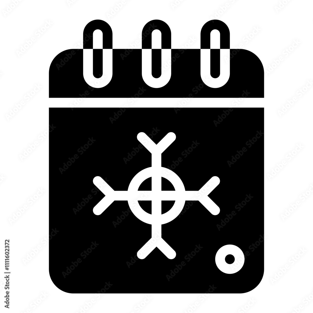 Calendar Solid Icon Calendar Solid Icon