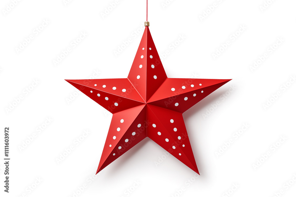 Fototapeta premium Star. Christmas decoration on wooden background. Christmas and new year holidays concept.