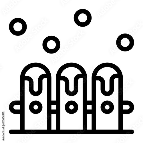 Fence Line Icon