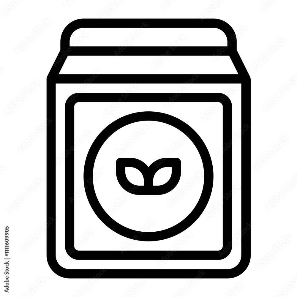 Packet Line Icon Packet Line Icon
