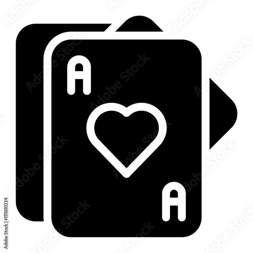 Playing Card Solid Icon