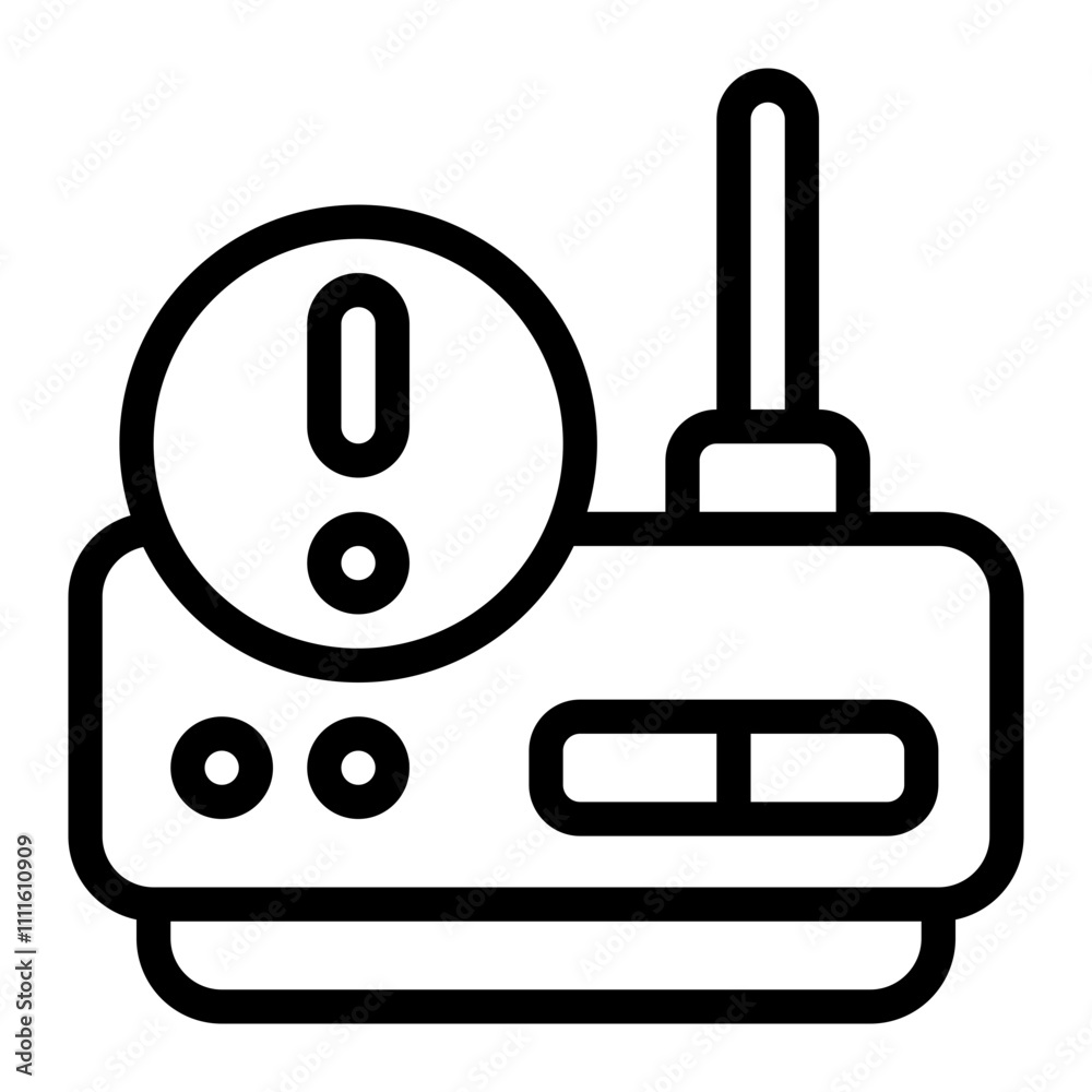 Router Line Icon Router Line Icon