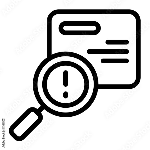 Searching Line Icon