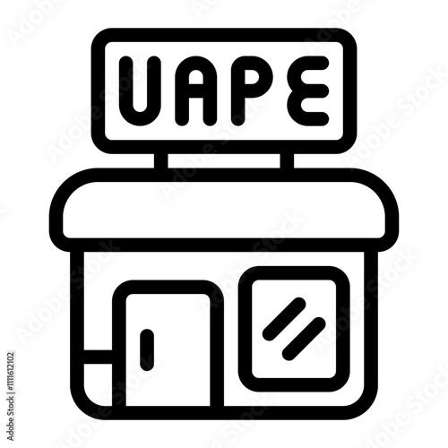 Store Line Icon