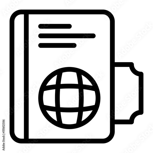 Ticket Line Icon