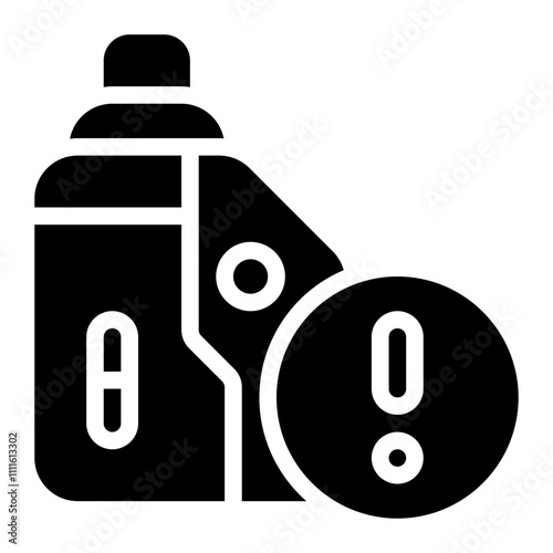 Warning Solid Icon