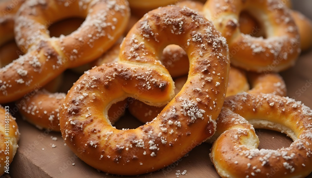 Freshly Baked Austrian Pretzel with Sea Salt and Mustard Dip Freshly Baked Austrian Pretzel with Sea Salt and Mustard Dip