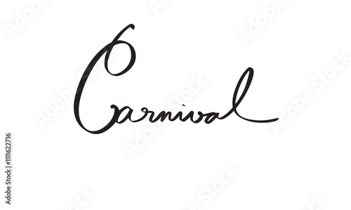 carnival celebration festival fun party holiday event entertainment brazil vector illustration circus summer costume traveling invitation funfair script calligraphy excitement dancer art traditional