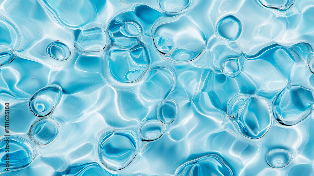 Soft blue water ripples with gentle wave patterns, Soft blue water ripples with gentle wave patterns,