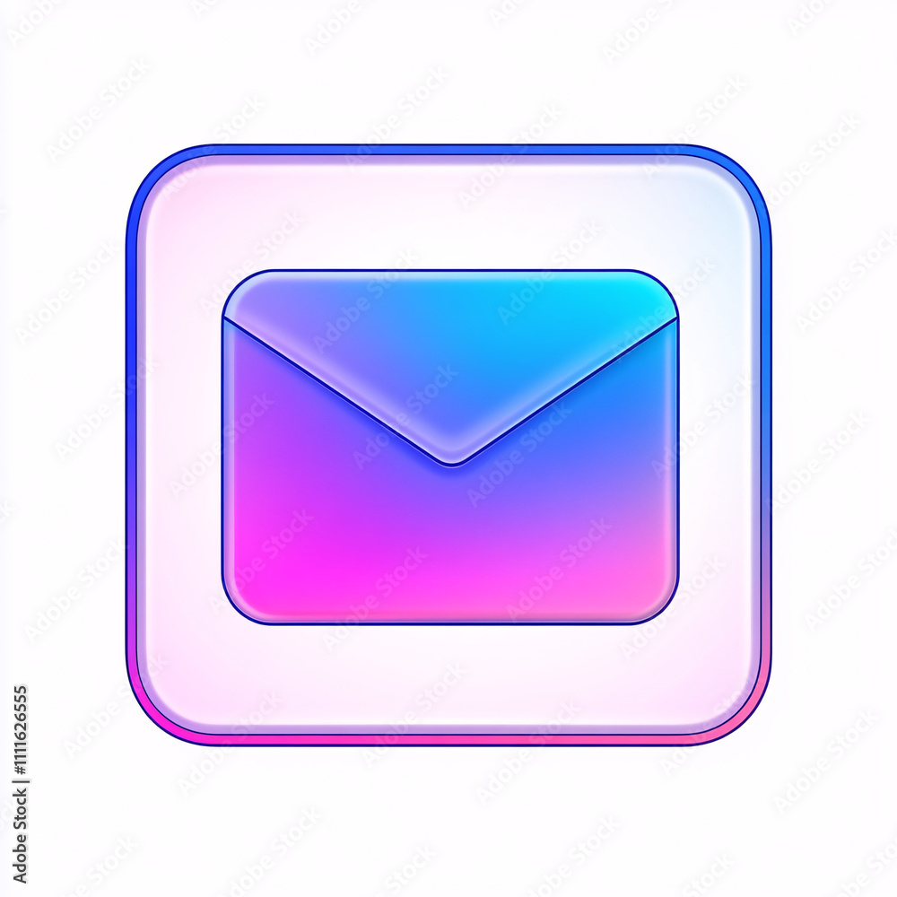 A modern, colorful mail icon featuring a gradient design, symbolizing email communication and digital messaging. A modern, colorful mail icon featuring a gradient design, symbolizing email communication and digital messaging.
