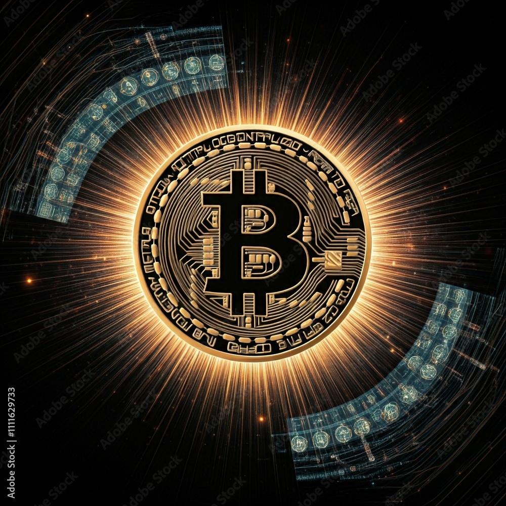 Fototapeta premium Bitcoin