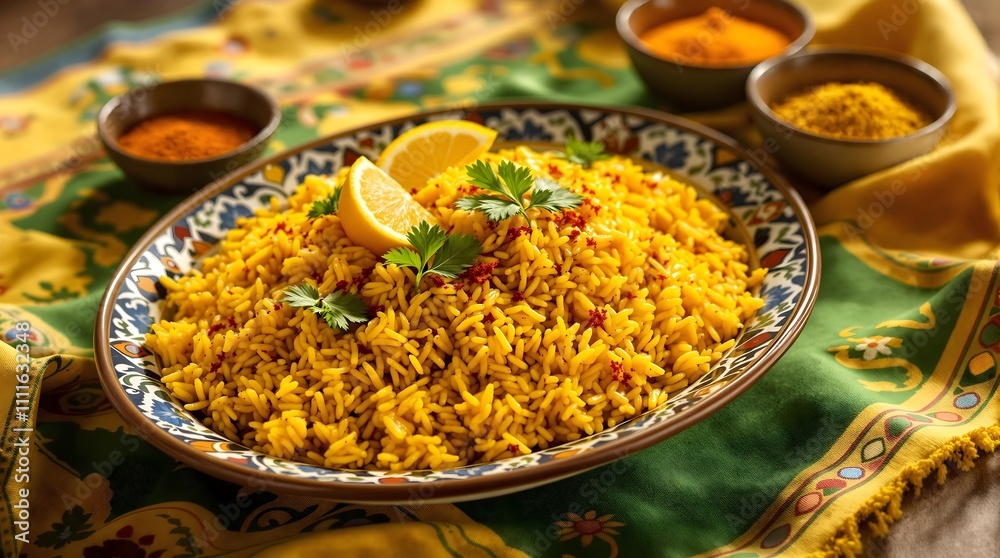 Sary Osh Golden Pilaf with Saffron and Turmeric (Kazakhstan Cuisine) Sary Osh Golden Pilaf with Saffron and Turmeric (Kazakhstan Cuisine)