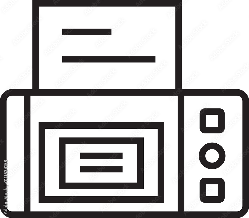 Printer Line Icon
Printer Line Icon